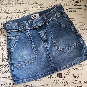 Girls Denim Skirt
